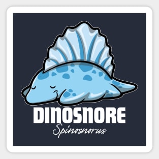 Dinosnore - Sleeping Spinosnorus Magnet